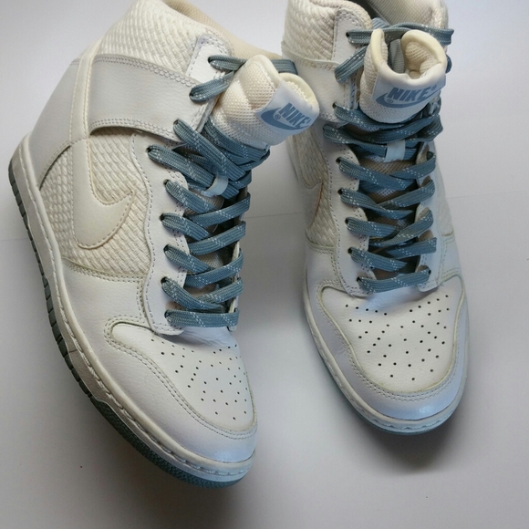 Nike Sky Hi Dunk Wedges Sz 8 - Picture 4 of 8